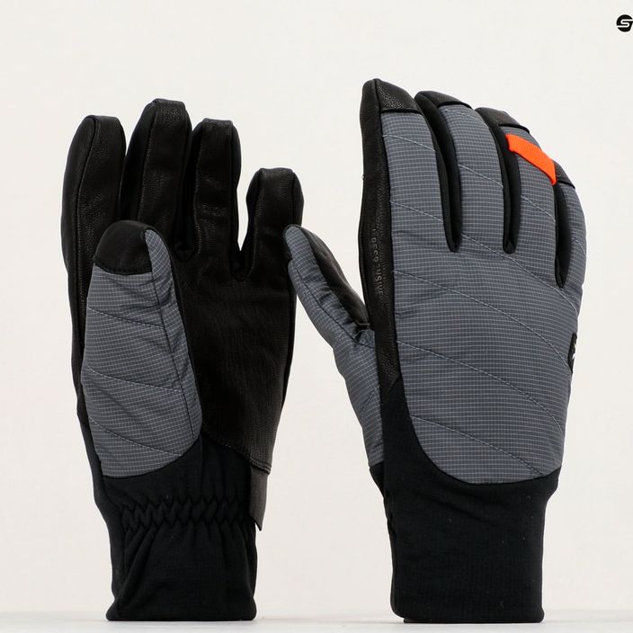 Мъжки ръкавици за трекинг Salewa Ortles Twr черно-сиви 00-0000028509 7