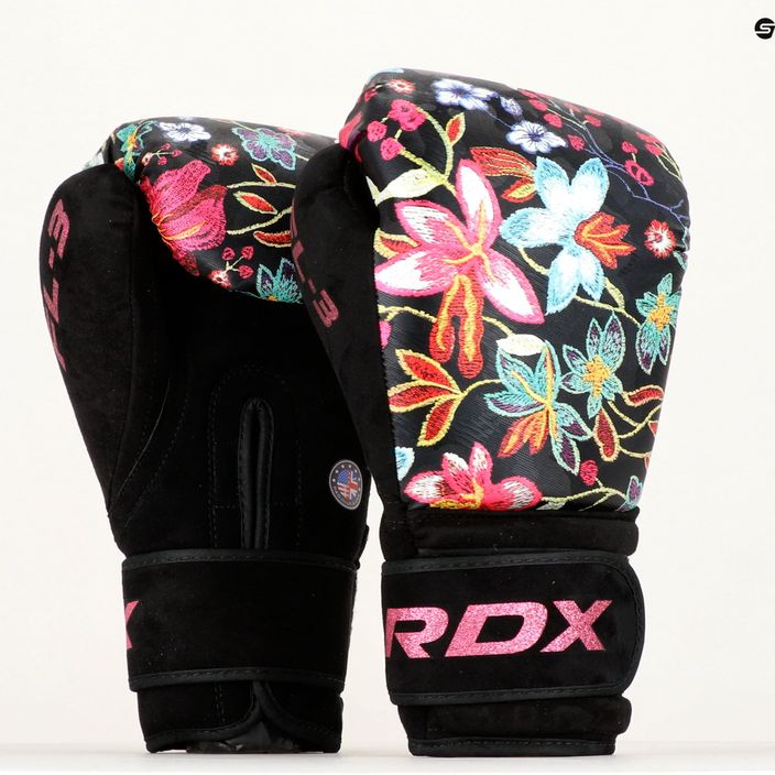 RDX FL-3 боксови ръкавици в черен цвят BGR-FL3 12