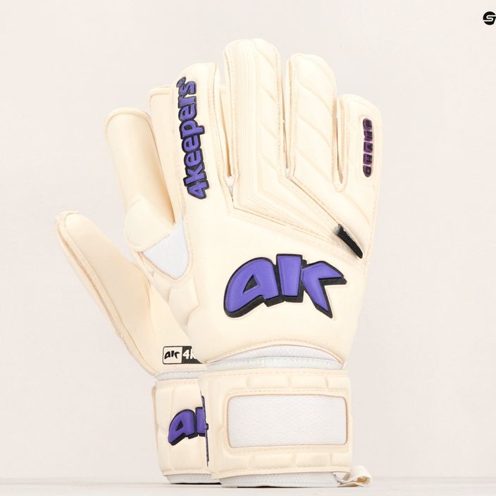 4Keepers Champ Purple V Rf бели и лилави вратарски ръкавици 11