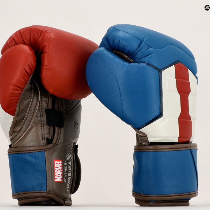 Hayabusa Capitan America боксови ръкавици сини MGB-CA 15