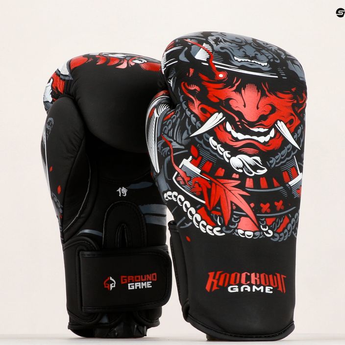 Ground Game Samurai боксови ръкавици черни 21BOXGLOSAM10 7