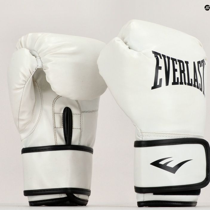 EVERLAST Core 4 боксови ръкавици бели EV2100 7