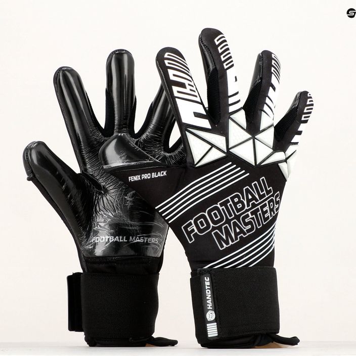 Football Masters Fenix Pro вратарски ръкавици черни 1173-4 8