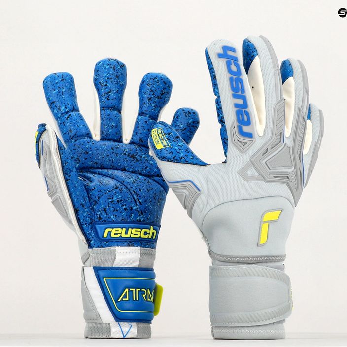 Reusch Attrakt Freegel Fusion Ortho-Tec Вратарски ръкавици сиви 5270990 9