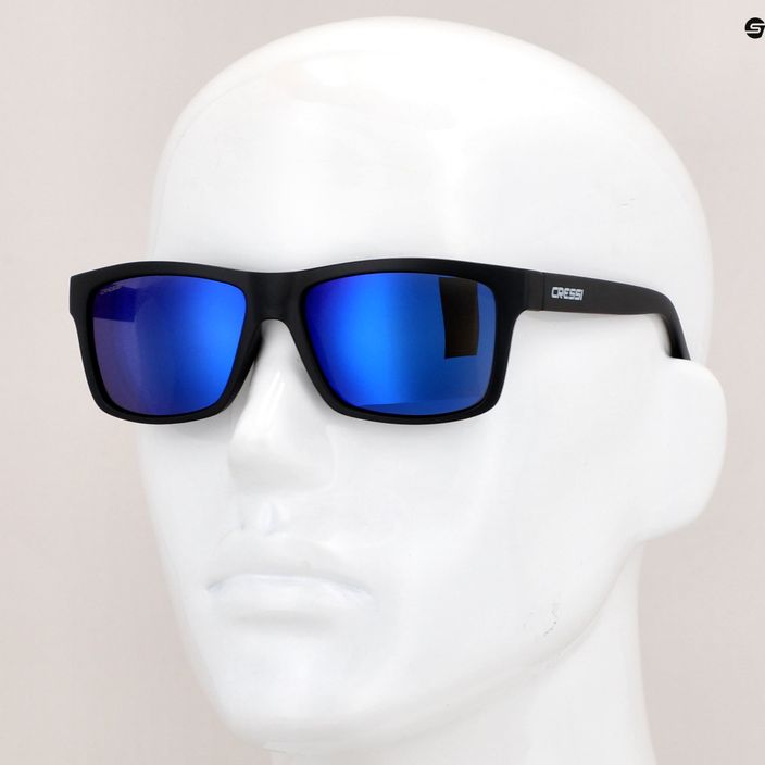 Cressi Bahia Floating черни/сини огледални слънчеви очила XDB100701 8