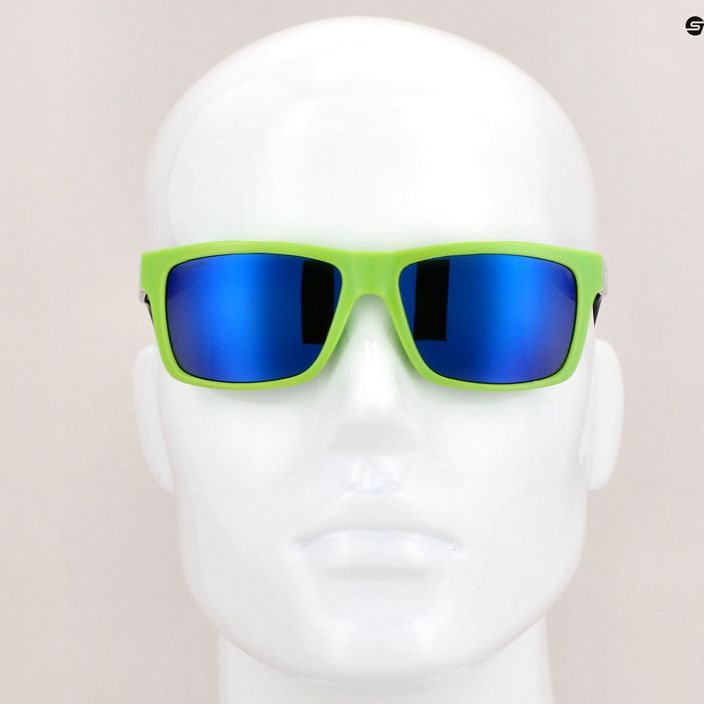 Cressi Bahia Floating черни/киви/сини огледални слънчеви очила XDB100705 8