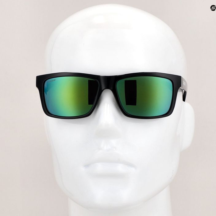 Cressi Bahia черни/зелени огледални слънчеви очила XDB100603 8