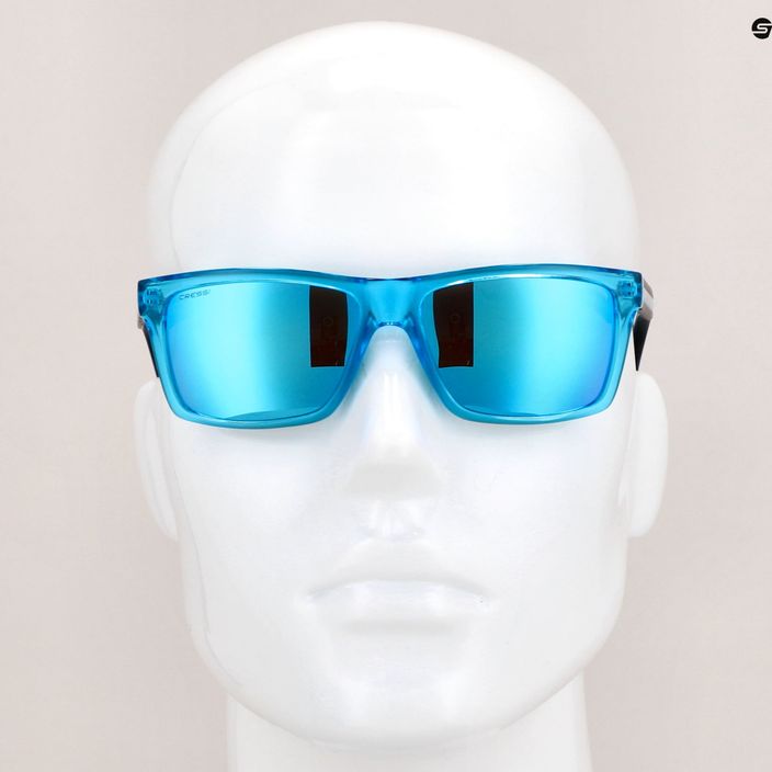 Cressi Rio Crystal сини/сини огледални слънчеви очила XDB100107 8