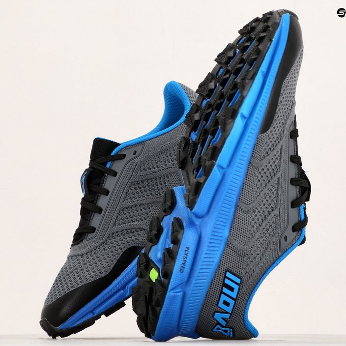 Мъжки обувки за бягане Inov-8 Trailfly Ultra G 280 сиво-синьо 001077-GYBL 13