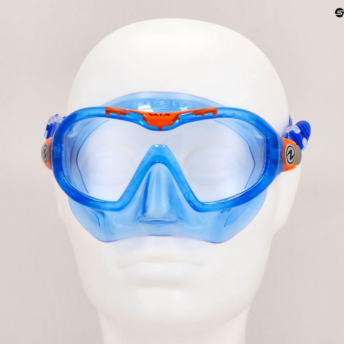 Детска маска за гмуркане Aqualung Mix blue/orange MS5564008S 7