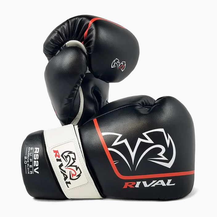 Боксови ръкавици Rival Super Sparring 2.0 черни 7