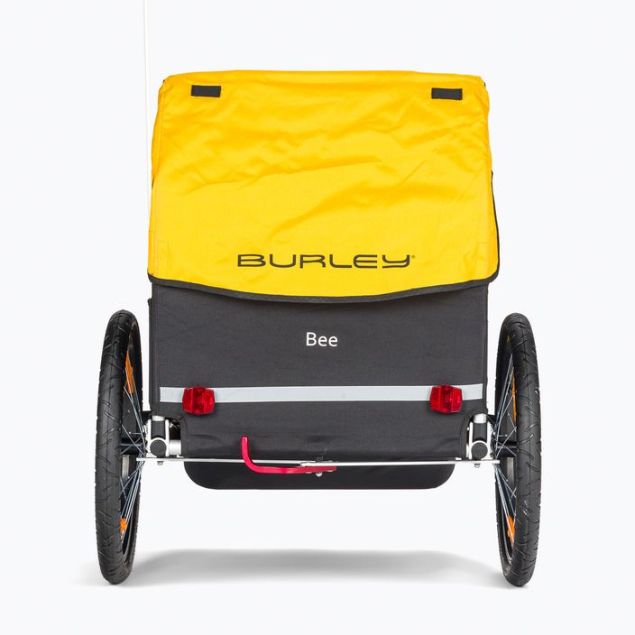 Burley Bee Двойно ремарке за велосипед жълто BU-946206 3