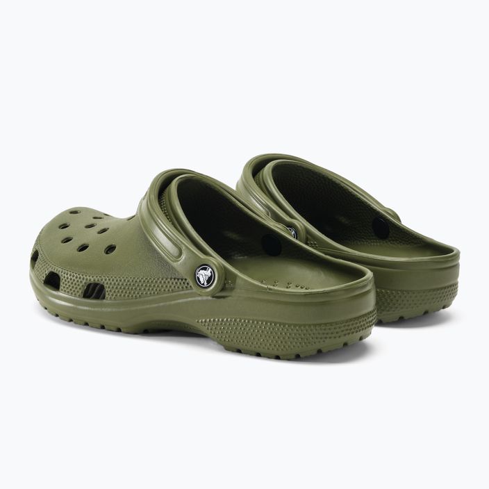 Мъжки джапанки Crocs Classic army green 4