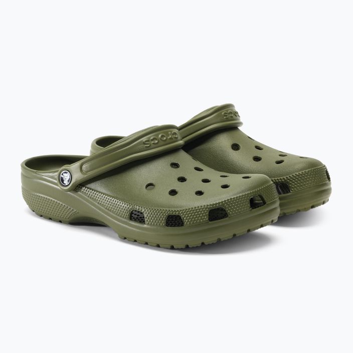 Мъжки джапанки Crocs Classic army green 5