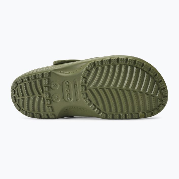 Мъжки джапанки Crocs Classic army green 6