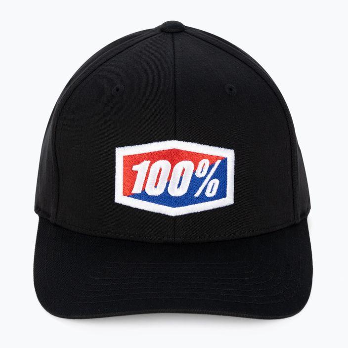 Мъжка шапка 100% Classic X-Fit Flexfit black 20037-001-18 4