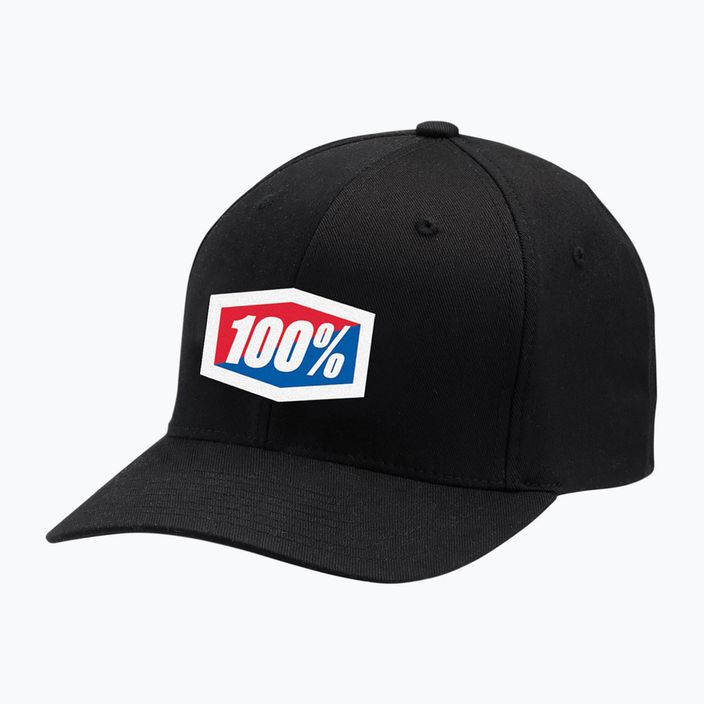 Мъжка шапка 100% Classic X-Fit Flexfit black 20037-001-18 5