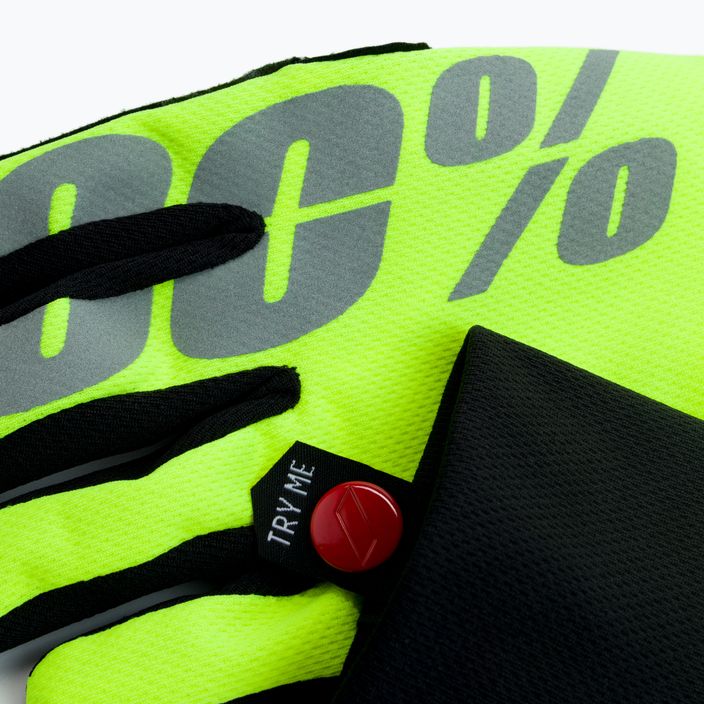 Велосипедни ръкавици 100% Hydromatic Водоустойчив жълт STO-10011-004-10 4
