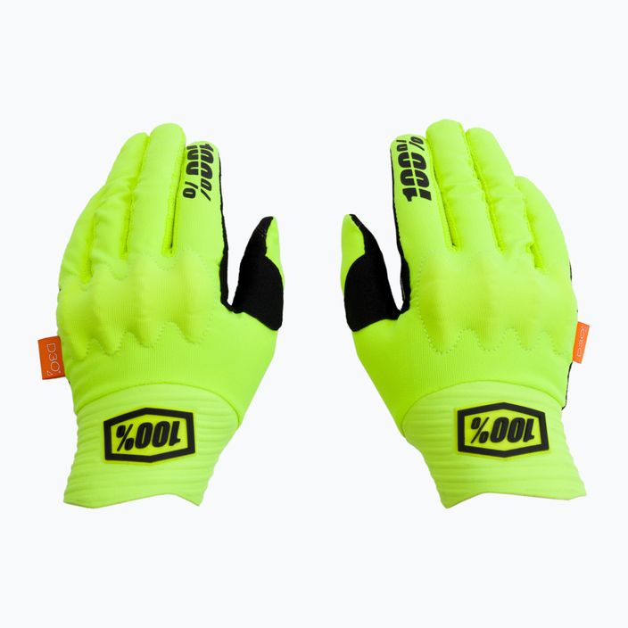 Велосипедни ръкавици 100% Cognito yellow STO-10013-014-10 3