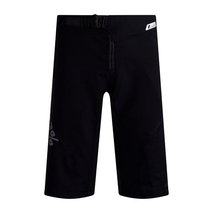Мъжки къси панталони за колоездене 100% Airmatic черни STO-42317-001-30