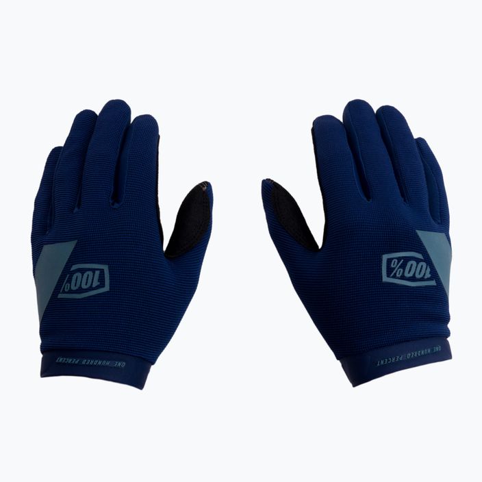 Ръкавици за колоездене 100% Ridecamp navy blue STO-10018-015-10 3