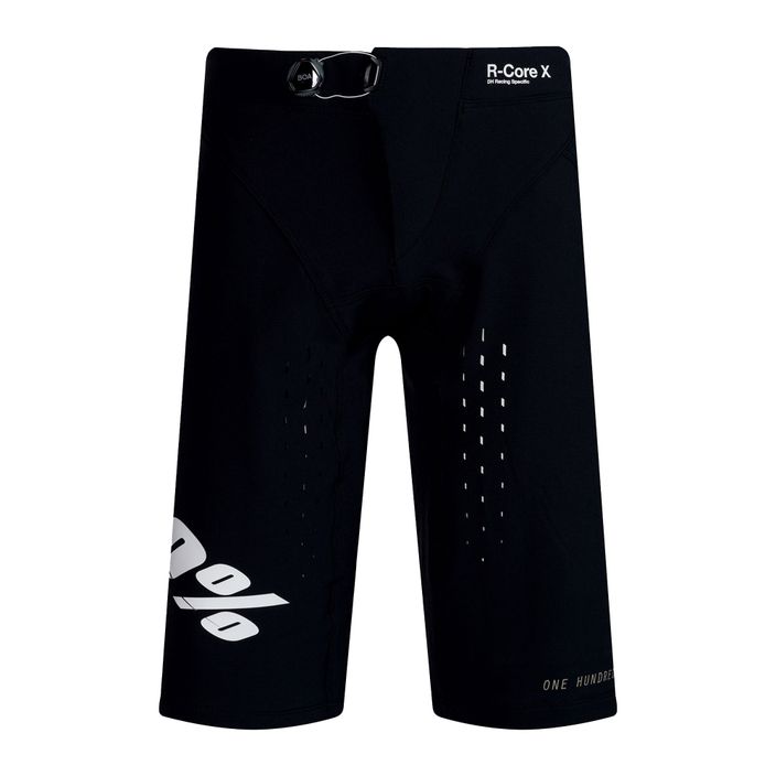Мъжки къси панталони за колоездене 100% R-Core X черни STO-42003-001-30