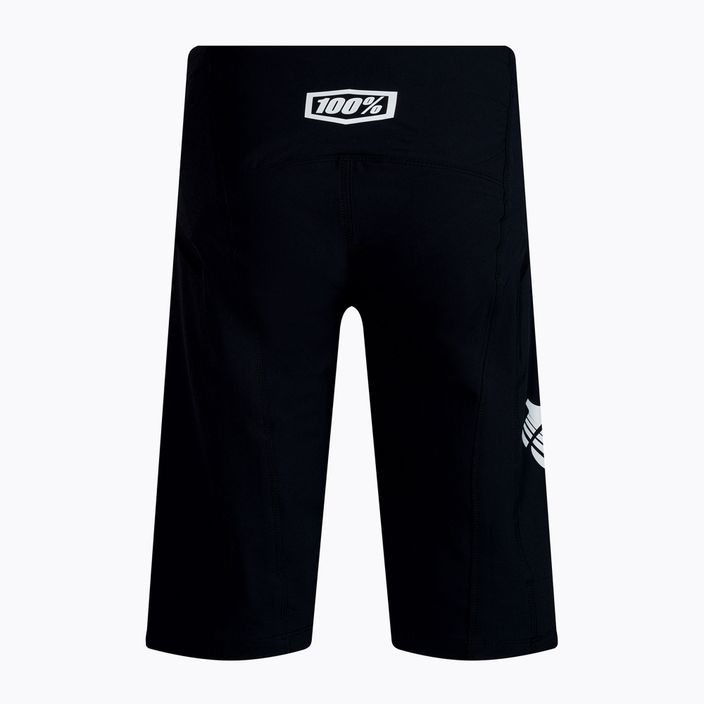 Мъжки къси панталони за колоездене 100% R-Core X черни STO-42003-001-30 2