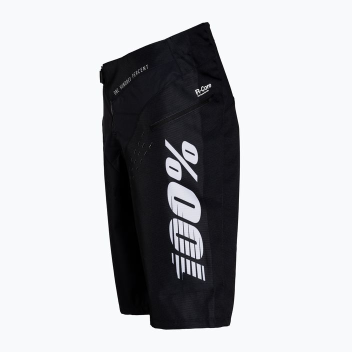 Мъжки къси панталони за колоездене 100% R-Core черни STO-42105-001-30 3