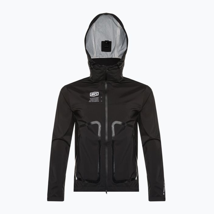 Мъжко яке за колоездене 100% Hydromatic Jacket black 39502-001-13