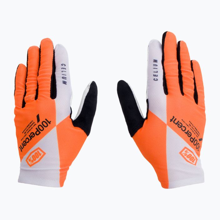 Велосипедни ръкавици 100% Celium orange STO-10005-444-10 3