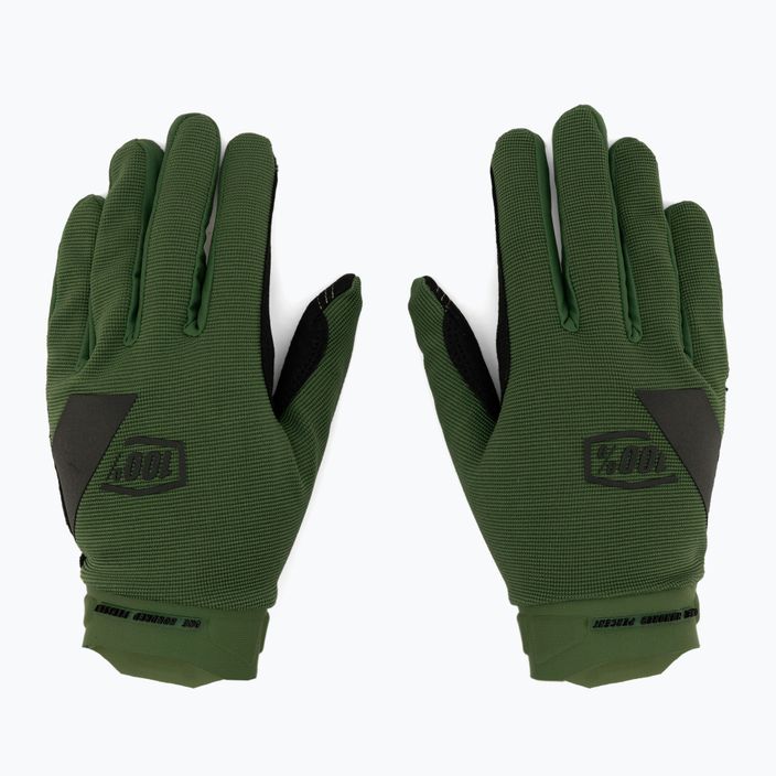 Мъжки ръкавици за колоездене 100% Ridecamp green 10011-00001 3