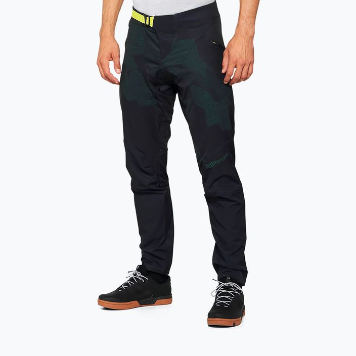 Мъжки панталони за колоездене 100% Airmatic LE черни STO-40025-00011