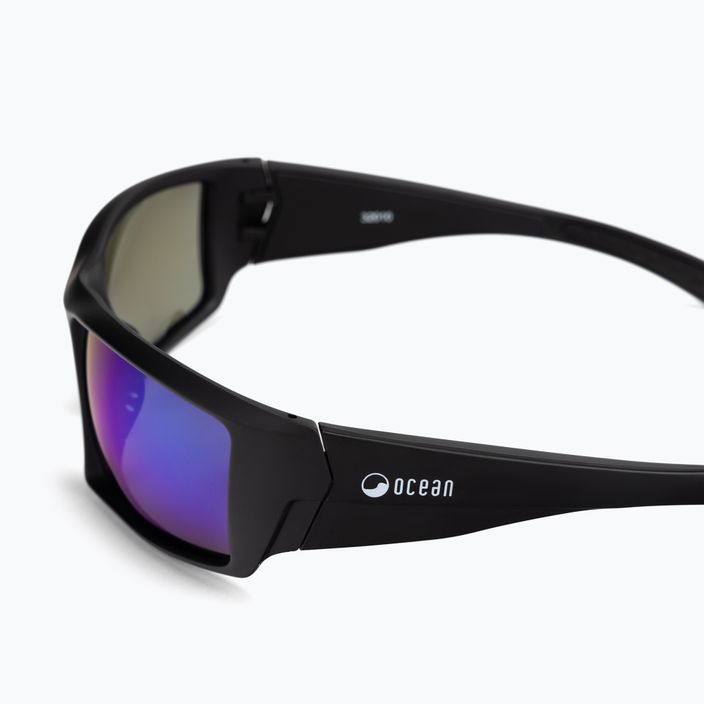 Слънчеви очила Ocean Aruba матово черно и синьо 3201.0 4
