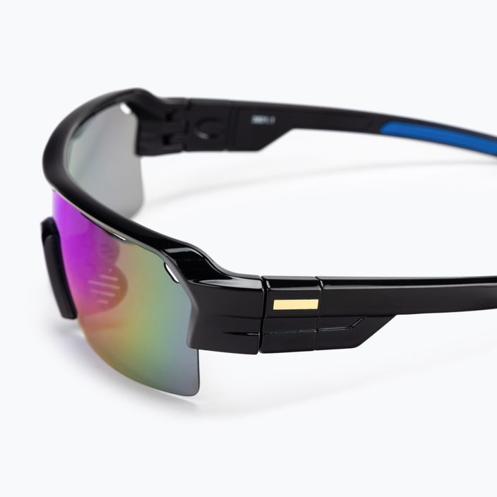 Слънчеви очила Ocean Race черни/сини очила за колоездене 3801.1X 4