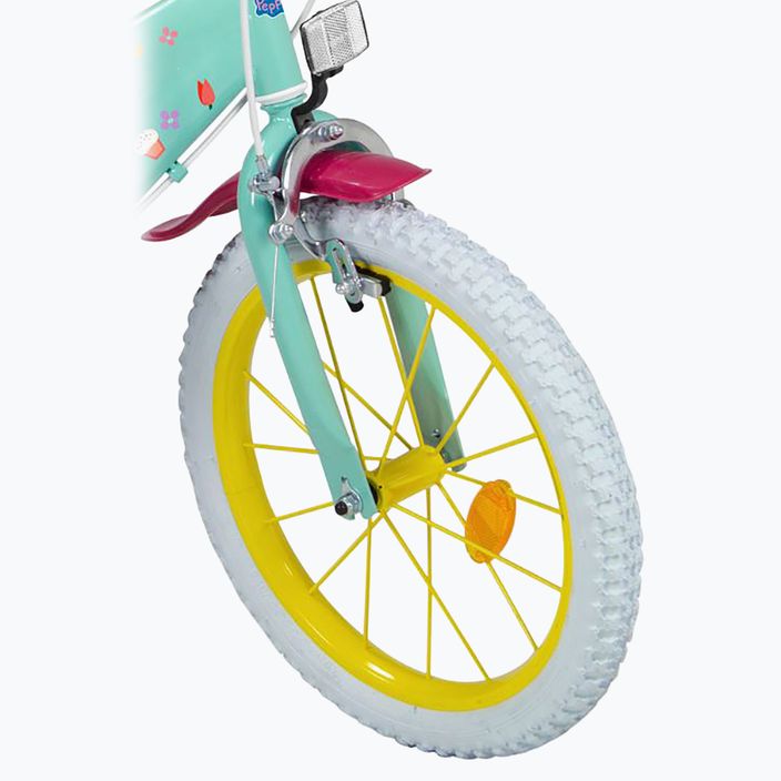 Детски велосипед Toimsa 16" Peppa Pig зелен 1698 4