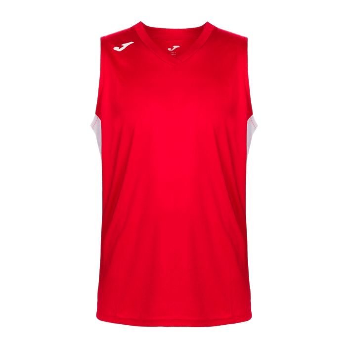 Мъжк тениска за баскетбол Joma Cancha III червено/бяло 101573.602 6