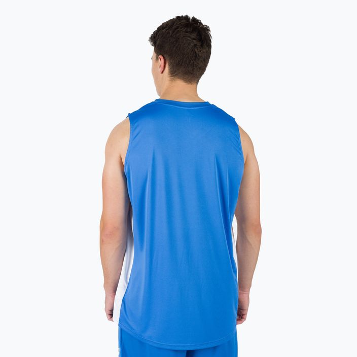 Мъжка баскетболна фланелка Joma Cancha III в синьо и бяло 101573.702 3