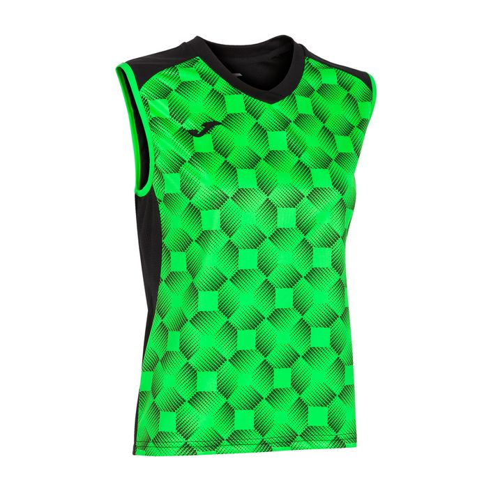 Дамска волейболна тениска Joma Supernova III зелено/черно 901444