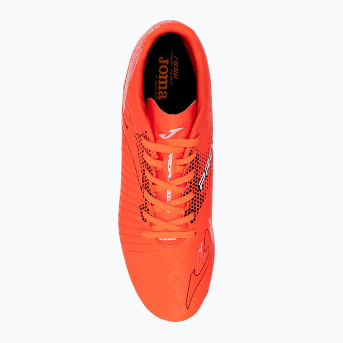 Joma Propulsion FG мъжки футболни обувки оранжево/черно 6