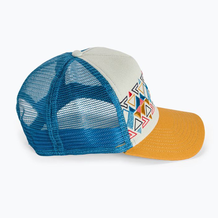 BUFF Trucker Ladji мъжка бейзболна шапка в синьо и жълто 122597.555.10.00 2