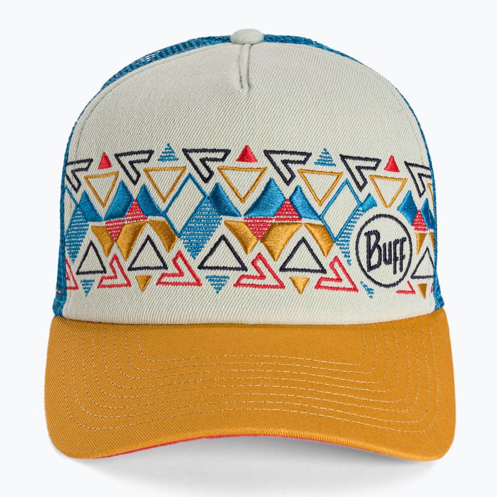 BUFF Trucker Ladji мъжка бейзболна шапка в синьо и жълто 122597.555.10.00 4