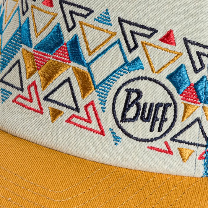 BUFF Trucker Ladji мъжка бейзболна шапка в синьо и жълто 122597.555.10.00 5