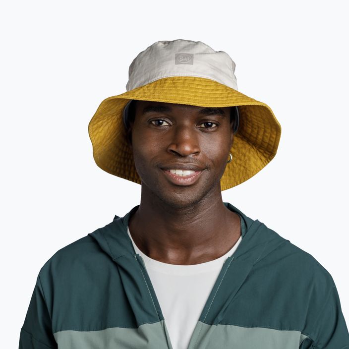 BUFF Слънчева кофа за туристическа шапка с кука бяла 125445.105.30.00 9