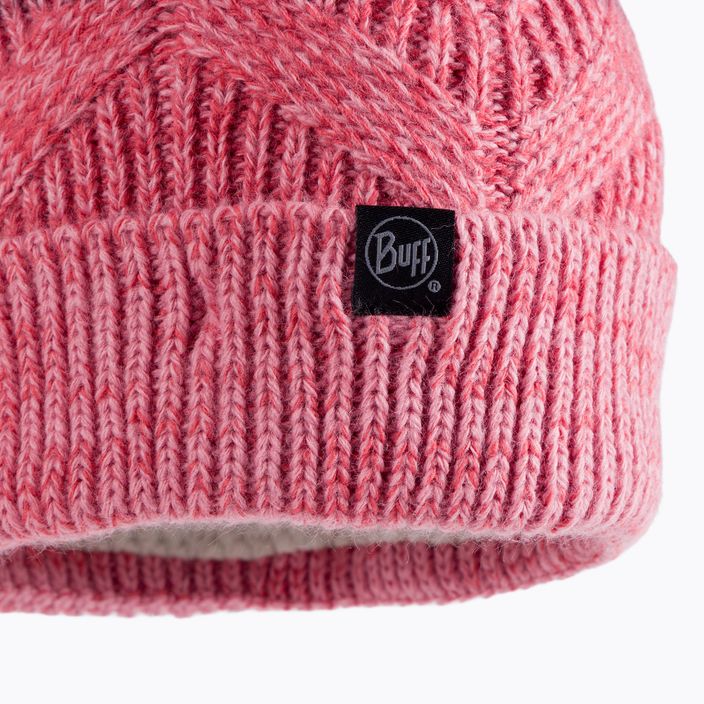 BUFF Плетена шапка с лента от полар Pink 120855.537.10.00 3