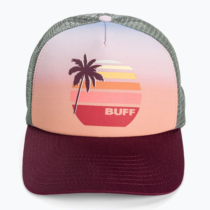 BUFF Trucker бейзболна шапка Евтино бордо и оранжево 127791.555.30.00 4