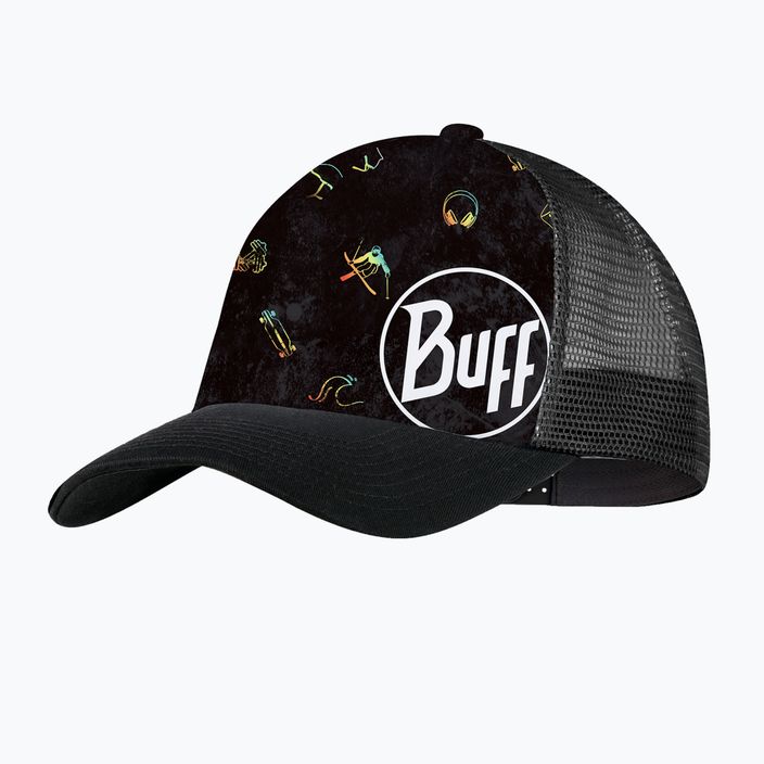 BUFF Trucker Logo Collection Kaleat бейзболна шапка черно/сиво 130516.999.30.00 6