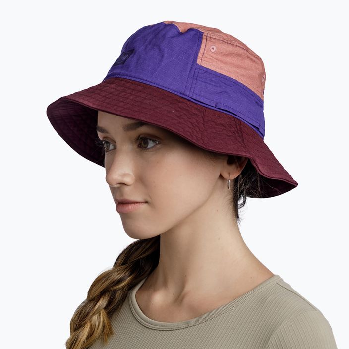 BUFF Слънчева кофа за туристическа шапка с кука лилава 125445.605.20.00 5