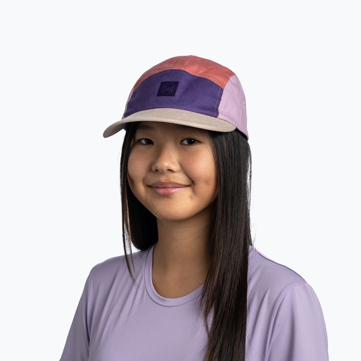 Детска бейзболна шапка BUFF 5 Panel Go Colart лилава 128588.619.10.00 7