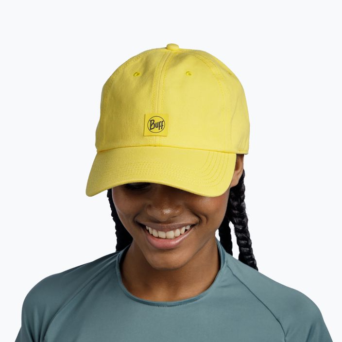 BUFF Baseball Solid Zire жълта бейзболна шапка 131299.114.10.00 8