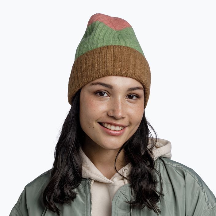 BUFF Плетена зимна шапка Nilah jade 3